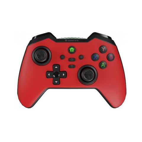 Genesis Mangan 400 Rosso Bluetooth Gamepad Analogico/digitale Android, Mac, Nintendo Switch, Pc, Ios - Foto 1
