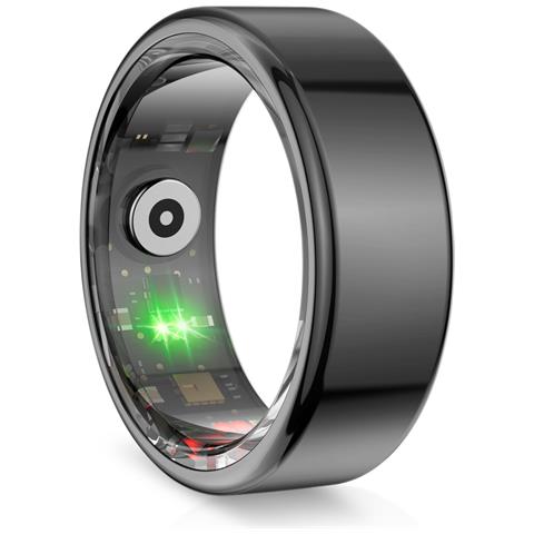 Anello Intelligente Smart Saturn XL Activity Tracker IP68 Batteria 15 mAh Nero - Foto 2