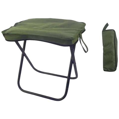 Sedia Pieghevole Da Esterno Grande: Portatile, Resistente E Ideale Per Campeggio E Pesca Green - Foto 1