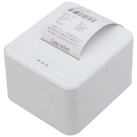Stampante Termica Per Ricevute Da 58 Mm Usb+bluetooth - Stampante Pos Portatile Ad Alta Velocità Per Android, Ios E Windows White - Foto 1