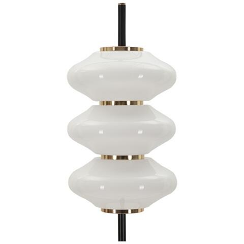 Lampada Da Terra Mf920 - Bianco - Vetro - 30x30x168 Cm - Foto 2