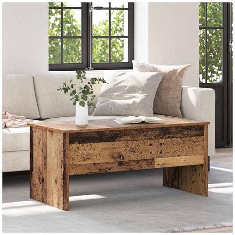 Tavolino da salotto Legno vecchio 102 x 50,5 x 46,5 cm - Foto 2