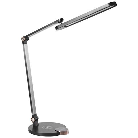 Lampada Da Scrivania A Led Caroy Con Caricatore Wireless Nero - Foto 2