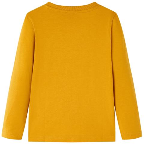 Maglietta da Bambina a Maniche Lunghe Ocra 104 - Foto 2