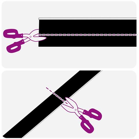 Spazzole per porte autoadesive 2 pcs Bianco 100 cm - Foto 9