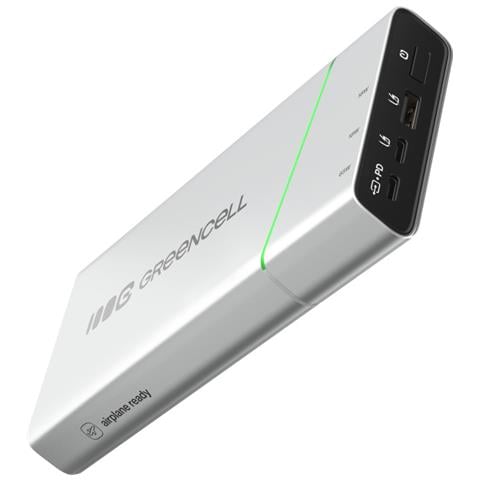 PBPLGC20P batteria portatile Ioni di Litio 20800 mAh Alluminio, Nero, Verde, Grigio chiaro, Argento - Foto 2