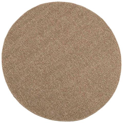 Tappeti per area Rotondo HUARTE Naturale Ø 120 CM Poliestere - Foto 1