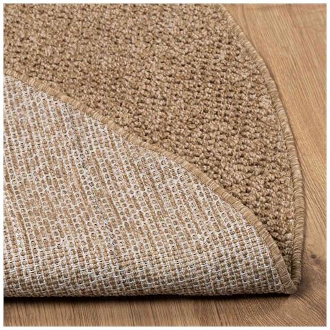 Tappeti per area Rotondo HUARTE Naturale Ø 120 CM Poliestere - Foto 2