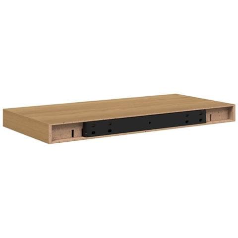 Scaffale da parete 2 pcs Marrone 50 x 23 x 4 cm - Foto 9