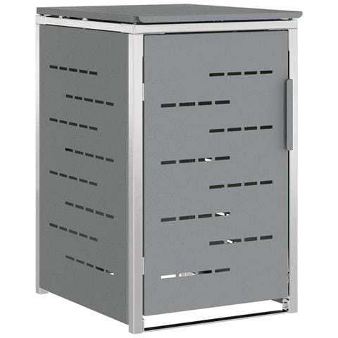 Stoccaggio contenitore a ruote Grigio 77,5 x 69 x 112,5 cm - Foto 1