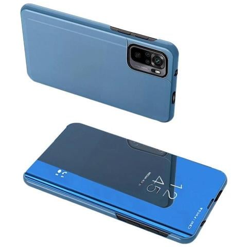 Clear View Case Blu Poco M4 Pro 5g Cover Flip - Foto 1