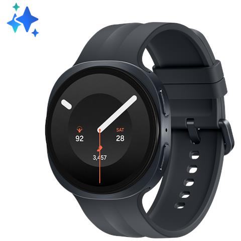 Galaxy Watch9, 44mm, Graphite, Bluetooth, Design sottile anti-urto, guida al sonno, coaching salute, benessere cardiaco, batteria da 445 mAh, Snapdragon Wear Elite - Foto 1