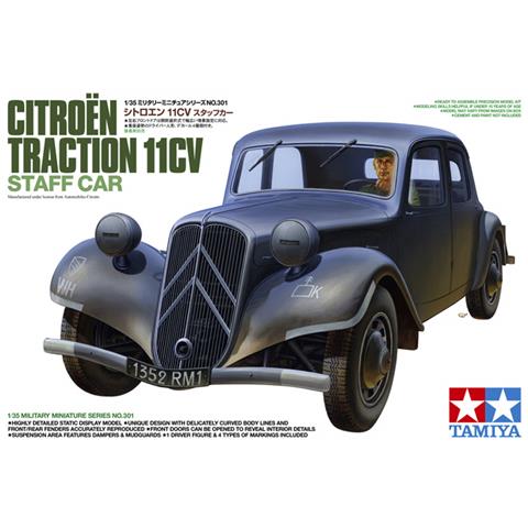 Citroen Traction 11CV Staff Car 1:35 - Foto 5