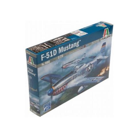 Kit 1:72 Aereo P51D Mustang 0086S - Foto 1