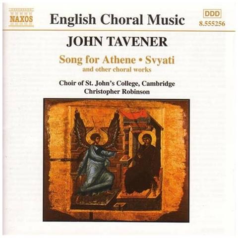Tavener John - Song For Athene, Svyati E Altre Opere Corali - Foto 1