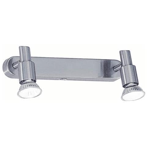 Lampada Da Parete / soffitto 7w Gx53 Nickel - Foto 1