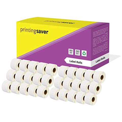6 ROTOLO 99017 Compatibile Per Dymo etichette indirizzo ROLLS 12mm x 50mm 220 etichette