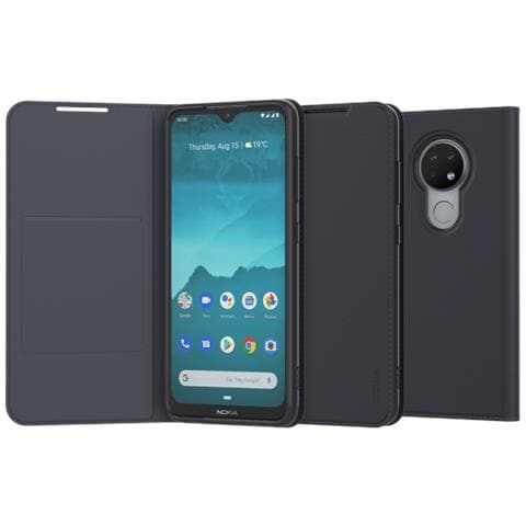 Flip Custodia Per Cellulare 16 Cm (6.3"") Custodia A Libro Nero - Foto 3