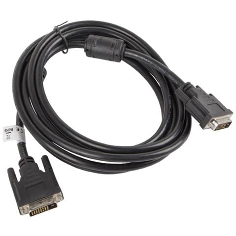 CA-DVID-10CC-0030-BK Dvi-D (24+1Pol) Stecker auf Dvi-D (24+1Pol) Stecker Dual Link Kabel, 3m schwarz cavo DVI Nero - Foto 2