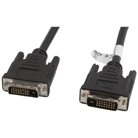 CA-DVID-10CC-0030-BK Dvi-D (24+1Pol) Stecker auf Dvi-D (24+1Pol) Stecker Dual Link Kabel, 3m schwarz cavo DVI Nero - Foto 1