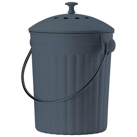 Secchio Compostaggio Con Filtri Antiodore Nero - Foto 1