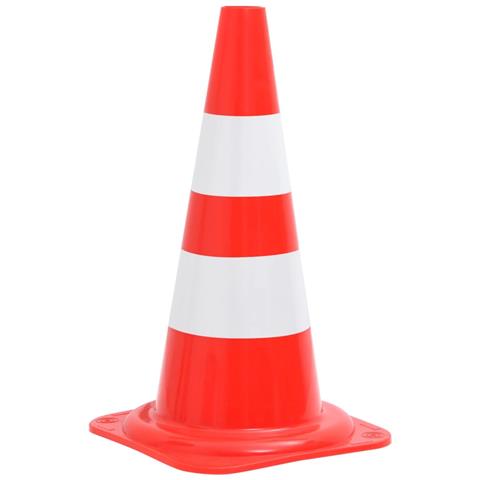 Set Segnaletica Coni Stradali E Catena Da 10 M Rosso Bianco - Foto 2