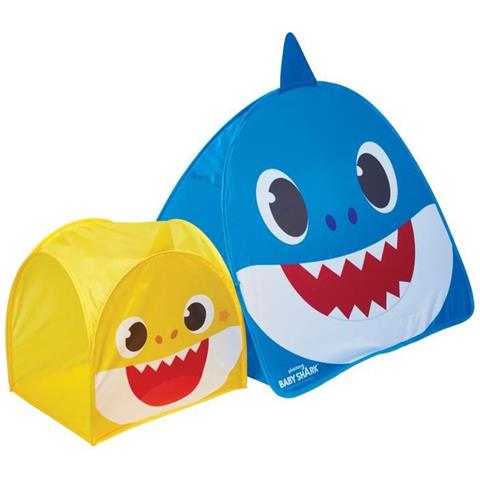 Tenda Da Gioco Pop-up A 2 Scomparti Baby Shark - Foto 1