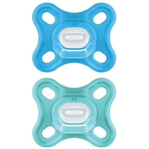 Comfort Ciuccio Fisiologico +0m Blu Set Da 2 + Scatola Di Immagazzinaggio - Foto 1