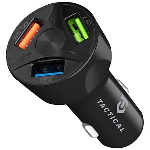 Caricabatterie Originale Da Accendisigari Auto Apd-369 7a Con 3x Usb Black - Foto 1