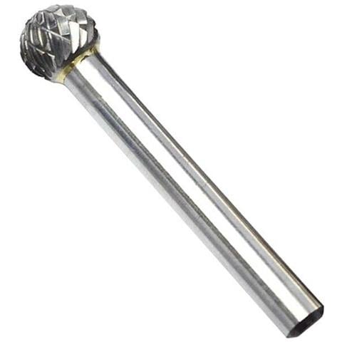 Fresa Da Trapano 10 Mm Gambo 6mm Punta Rotante Per Intaglio Legno Acciaio Ferro - Foto 1