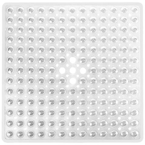 HTN Tappetini Per Doccia Quadrati 53x53 Cm Tappetini Da Bagno Con Ventosa (trasparente) TH10516 HTN Tappetini Per Doccia Quadrati 53x53 Cm Tappetini Da Bagno Con Ventosa (trasparente) TH10516