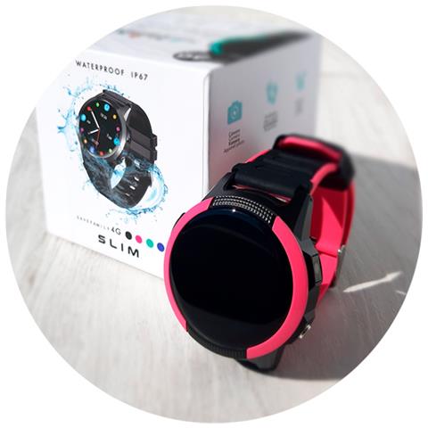 Slim 4g. Smartwatch Per Bambini Con Videochiamata, Chiamata, Chat, Pulsante Sos, Cronometro E Contapassi. Resistente All'acqua Ip67. Smartwatch Per Bambini Dal Design Moderno e Discreto - Foto 3
