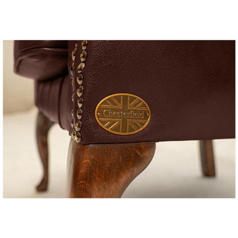 Poltrona Plainwing - Cloudy Rosso - Pelle - Foto 7