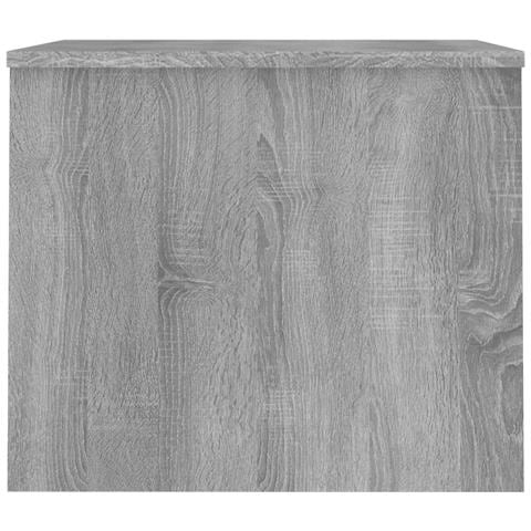 Tavolino Salotto Grigio Sonoma 80x50,5x41,5cm Legno Multistrato - Foto 2