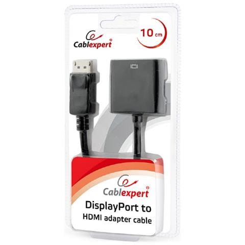 AB-DPM-HDMIF-002 Cavo e Adattatore Video da DisplayPort a HDMI M-F 0,1 m - Nero - Foto 2
