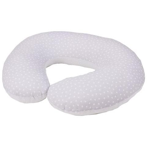 Cuscino Allattamento Baby Idea 5802 Crgr Kikka Cuori Grigi - Foto 1