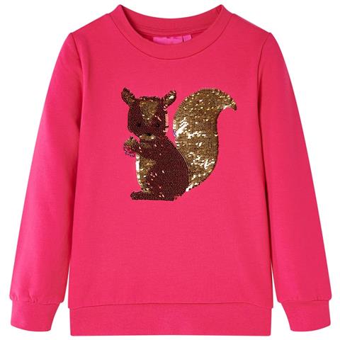 Felpa per Bambine Fucsia 116 - Foto 1