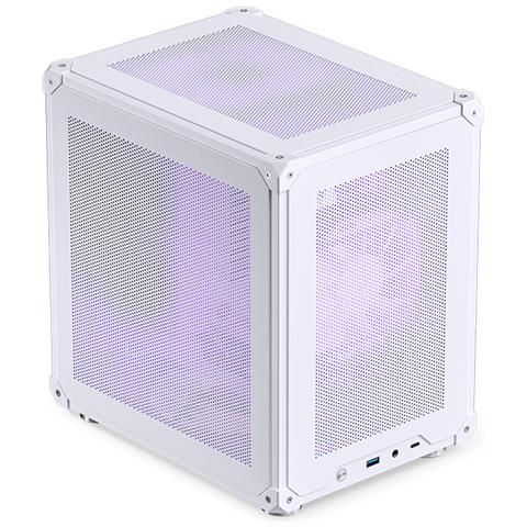 Case C6 Mini Tower ITX, micro ATX 2 Porte USB 3.2 Colore Bianco - Foto 1