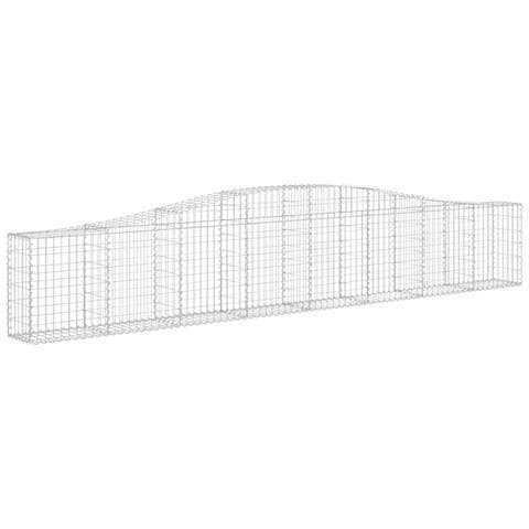 Cesto Gabbione Ad Arco 400x30x60/80 Cm Ferro Zincato - Foto 1