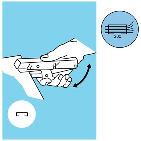 Cucitrice 221 Nero Pinze Cromato - Foto 2