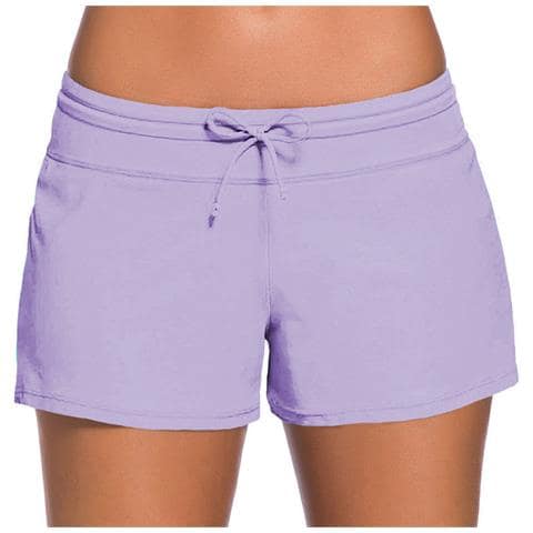 Costume Da Bagno Per Donna Pethuel Pantaloncini Da Mare Yy-0512-32 Viola - Foto 1
