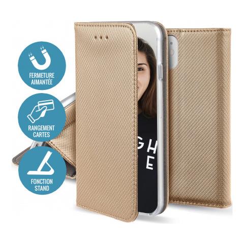 Custodia Folio Per Samsung Galaxy A53 5g Magnetica Funzione Supporto, Oro - Foto 2
