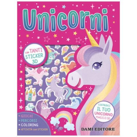 Hanna Campling - Unicorni. Ediz. A Colori. Con Unicorno 3d Da Costruire. Con Adesivi - Foto 1