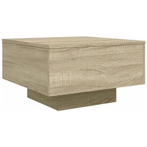 Tavolino Da Salotto Rovere Sonoma 55x55x31 Cm Legno Multistrato - Foto 1