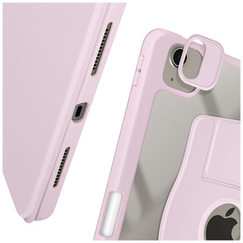 Custodia Per Ipad Air 13 2024 / 13 2025 Copertina Supporto Rotante 360 - Foto 5