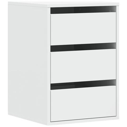 Cassettiera Bianca 40x41x58 Cm In Legno Multistrato - Foto 2