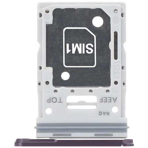 Slot Scheda Sim Galaxy A55 Doppio Nano Sim Originale, Viola - Foto 2