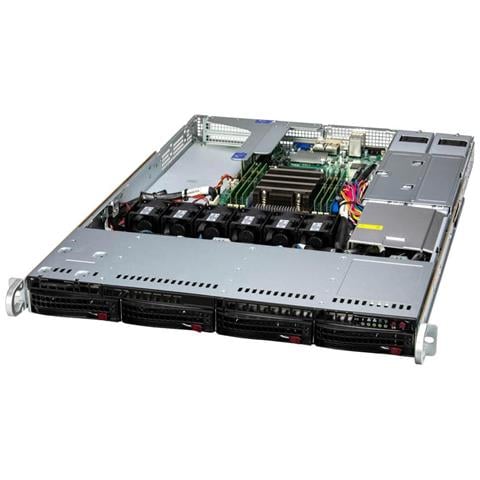 AS-1015SV-WTNRT sistema barebone per server Socket SP3 Rack (1U) Nero - Foto 1
