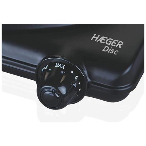 Piano cottura elettrico Portatile HP-01B. 012A da 23cm Potenza 1500 w Colore Nero - Foto 2