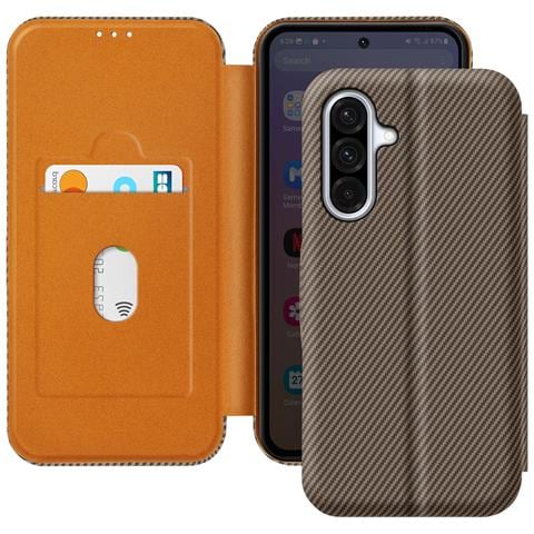 Cover A Libro Per Samsung Galaxy A56 Coperchio Della Carta Anti-rfid - Foto 1